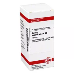 ACIDUM FORMICICUM D 30 tabliet, 80 kapsúl