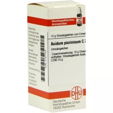 ACIDUM PICRINICUM C 200 guľôčok, 10 g