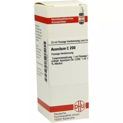 ACONITUM C 200 riedenie, 20 ml