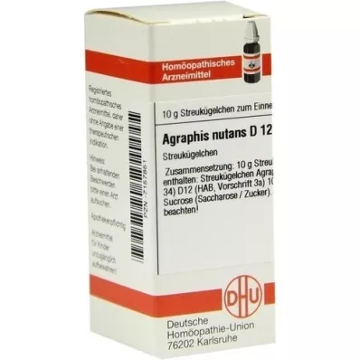 AGRAPHIS NUTANS D 12 guľôčok, 10 g