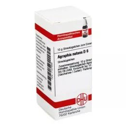 AGRAPHIS NUTANS D 6 guľôčok, 10 g