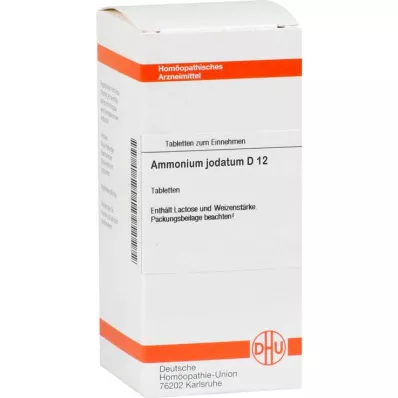 AMMONIUM JODATUM D 12 tabliet, 80 kapsúl AMMONIUM JODATUM D 12 tabliet, 80 kapsúl