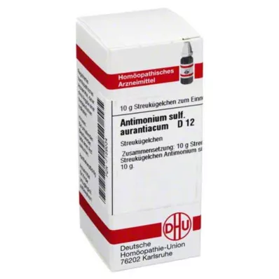 DHU Antimonium sulfuratum aurantiacum D 1, 10 g DHU Antimonium sulfuratum aurantiacum D 1, 10 g