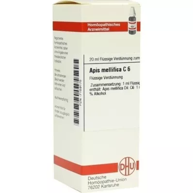 APIS MELLIFICA C 6 riedenie, 20 ml