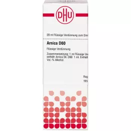 ARNICA D 60 riedenie, 20 ml