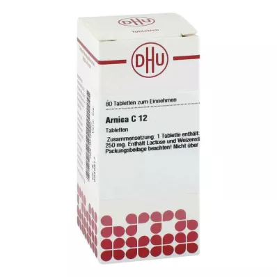 ARNICA C 12 tabliet, 80 ks ARNICA C 12 tabliet, 80 ks