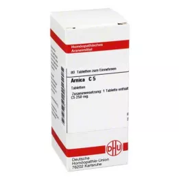 ARNICA C 5 tabliet, 80 kapsúl