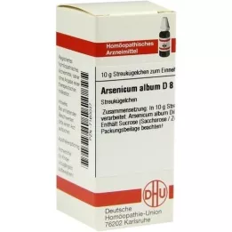 ARSENICUM ALBUM D 8 guľôčok, 10 g