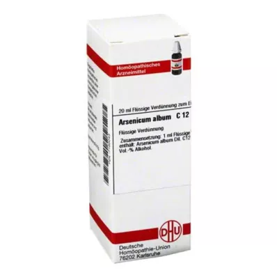 ARSENICUM ALBUM C 12 riedenie, 20 ml