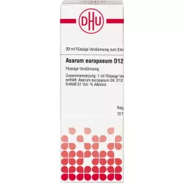 ASARUM EUROPAEUM D 12 riedenie, 20 ml