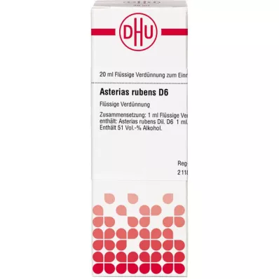 ASTERIAS RUBENS D 6 riedenie, 20 ml