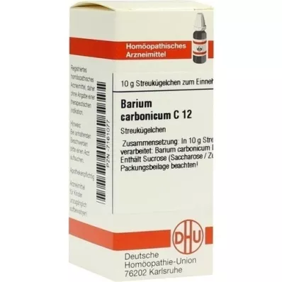 BARIUM CARBONICUM C 12 guľôčok, 10 g