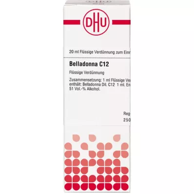 BELLADONNA C 12 riedenie, 20 ml