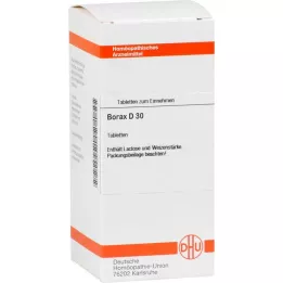 BORAX D 30 tabliet, 80 kapsúl