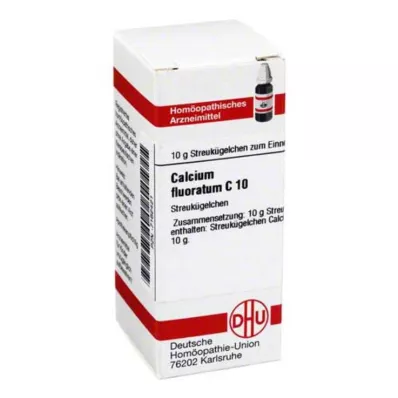 CALCIUM FLUORATUM C 10 guľôčok, 10 g