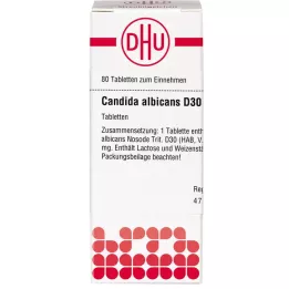 CANDIDA ALBICANS D 30 tabliet, 80 kapsúl