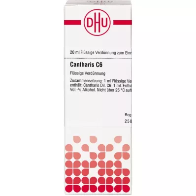 CANTHARIS C 6 riedenie, 20 ml