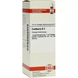 CANTHARIS D 5 riedenie, 20 ml