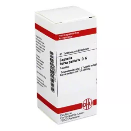 CAPSELLA BURSA pastoris D 6 tabliet, 80 ks
