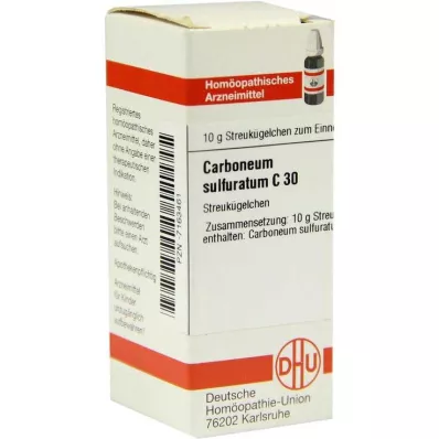DHU Carboneum sulfuratum C 30 globule, 10 g DHU Carboneum sulfuratum C 30 globule, 10 g