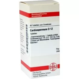 CARDIOSPERMUM D 12 tabliet, 80 kapsúl