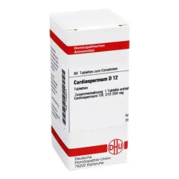 CARDIOSPERMUM D 12 tabliet, 80 kapsúl