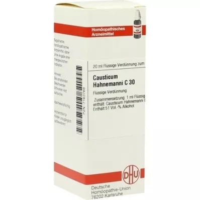 CAUSTICUM HAHNEMANNI C 30 riedenie, 20 ml