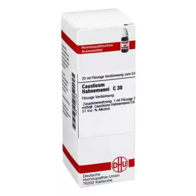 CAUSTICUM HAHNEMANNI C 30 riedenie, 20 ml