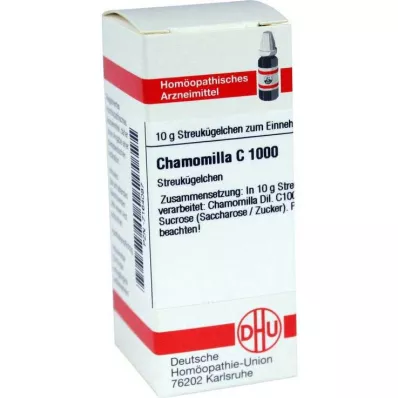 DHU Chamomilla C 1000 guľôčky, 10 g