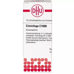 CIMICIFUGA C 1000 guľôčok, 10 g