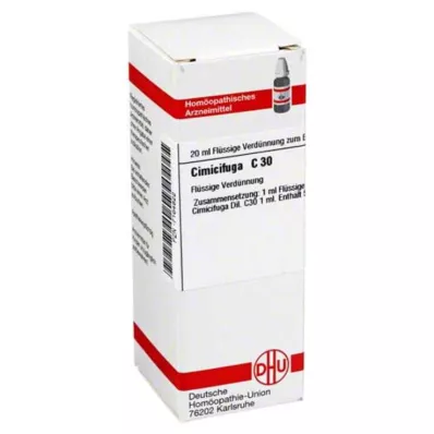 DHU Cimicifuga C 30 riedenie, 20 ml