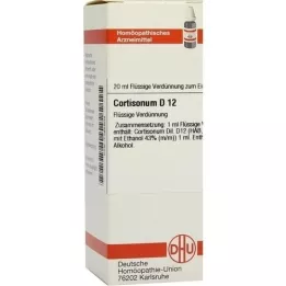 CORTISONUM D 12 riedenie, 20 ml