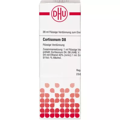 CORTISONUM D 8 riedenie, 20 ml