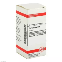 CORTISONUM D 6 tabliet, 80 kapsúl
