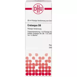 CRATAEGUS D 8 riedenie, 20 ml