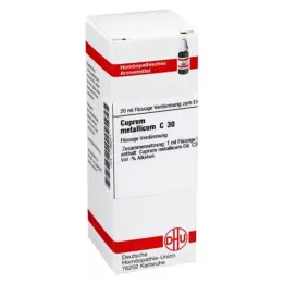 CUPRUM METALLICUM C 30 riedenie, 20 ml