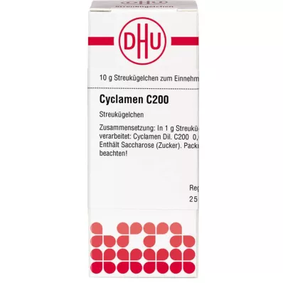 CYCLAMEN C 200 guľôčok, 10 g