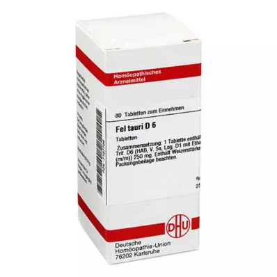 Tablety Fel Tauri D6 (80 kusov) Tablety Fel Tauri D6 (80 kusov)