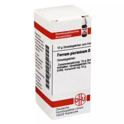 DHU Ferrum picrinicum D 6 guľôčky, 10 g