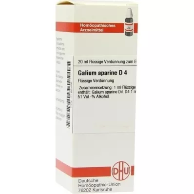 GALIUM APARINE D 4 riedenie, 20 ml