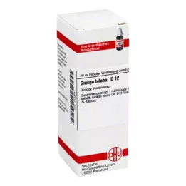 GINKGO BILOBA D 12 riedenie, 20 ml