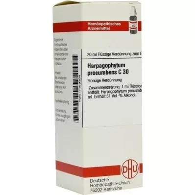 HARPAGOPHYTUM PROCUMBENS C 30 riedenie, 20 ml