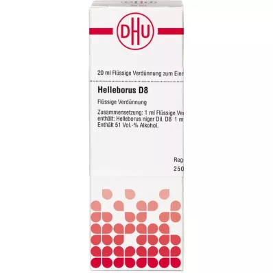 HELLEBORUS D 8 riedenie, 20 ml