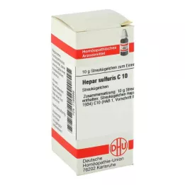 HEPAR SULFURIS C 10 guľôčok, 10 g