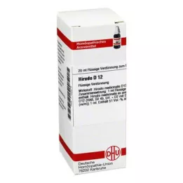 HIRUDO D 12 riedenie, 20 ml