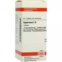 HYPERICUM C 6 tabliet, 80 kapsúl