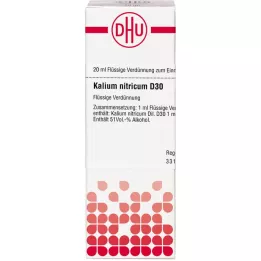 KALIUM NITRICUM D 30 riedenie, 20 ml