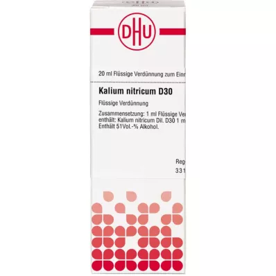 KALIUM NITRICUM D 30 riedenie, 20 ml