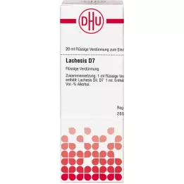 LACHESIS D 7 riedenie, 20 ml