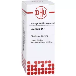 LACHESIS D 7 riedenie, 20 ml